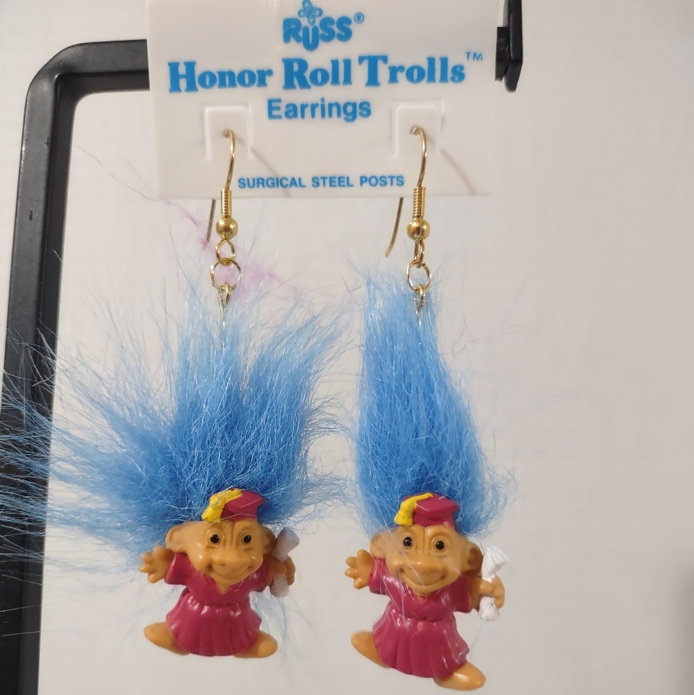 Russ Honor Roll Troll Earrings